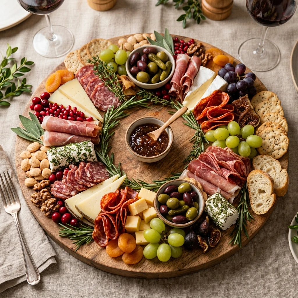 Charcuterie Wreath