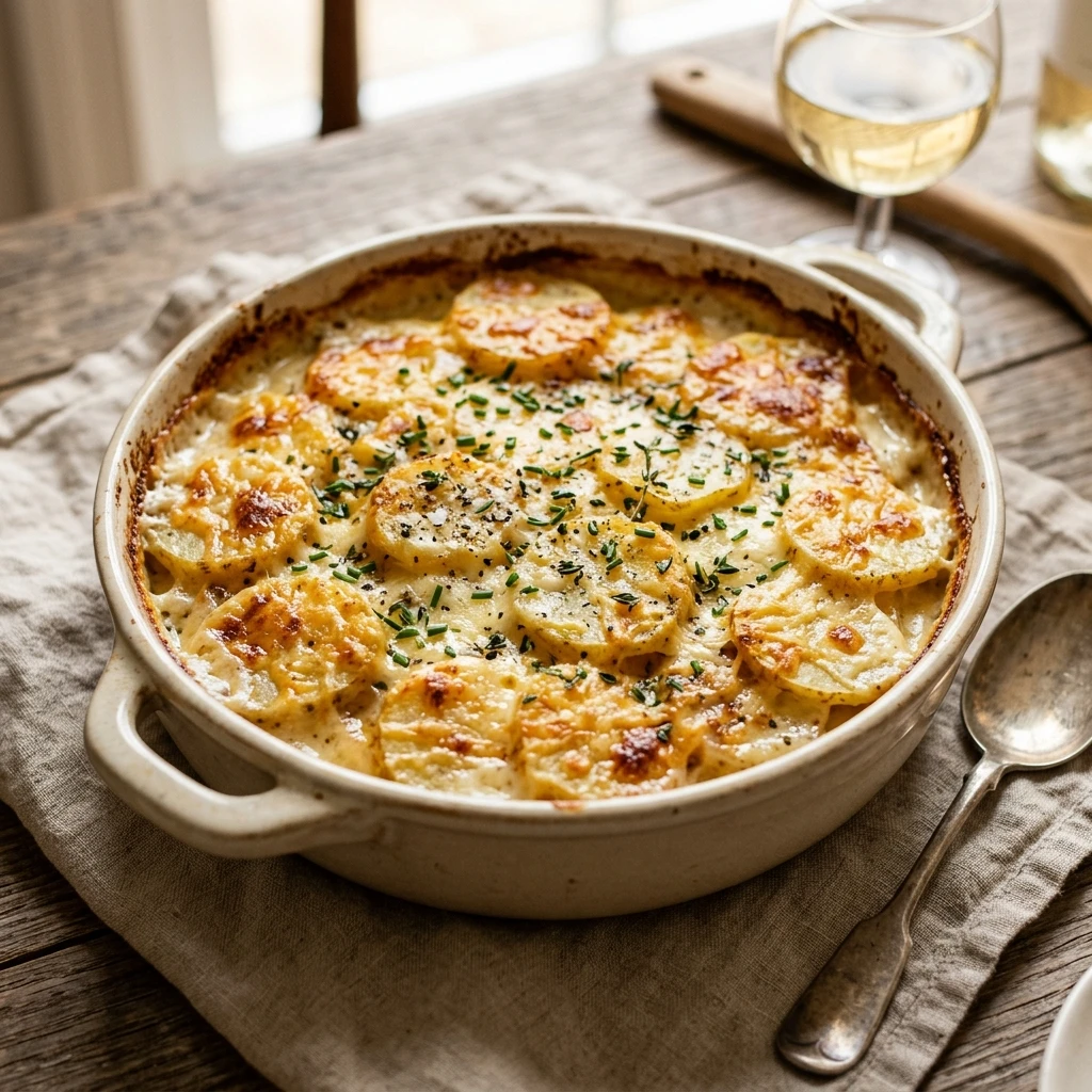 Cheesy Scalloped Potatoes