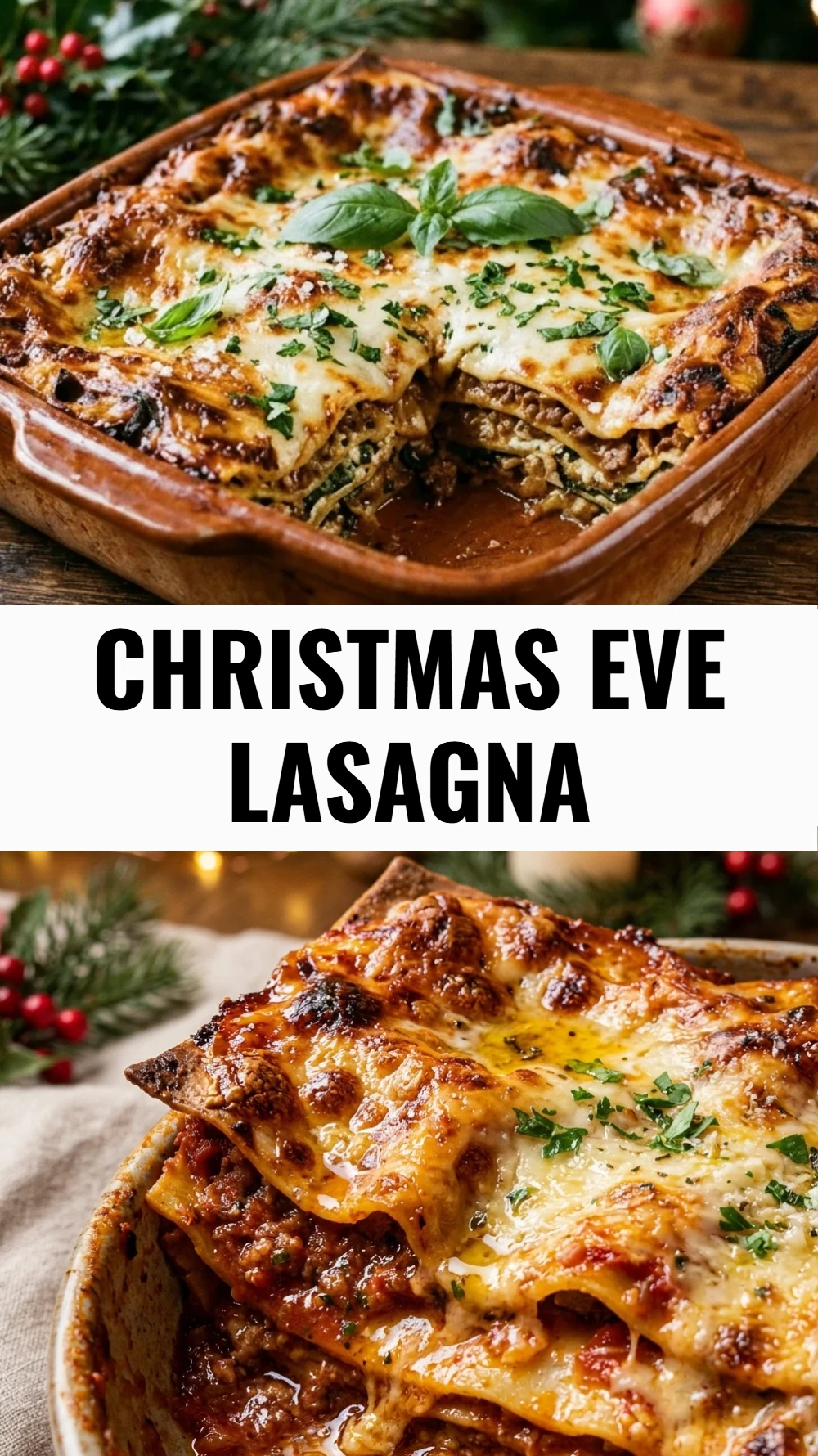 Christmas Eve Lasagna