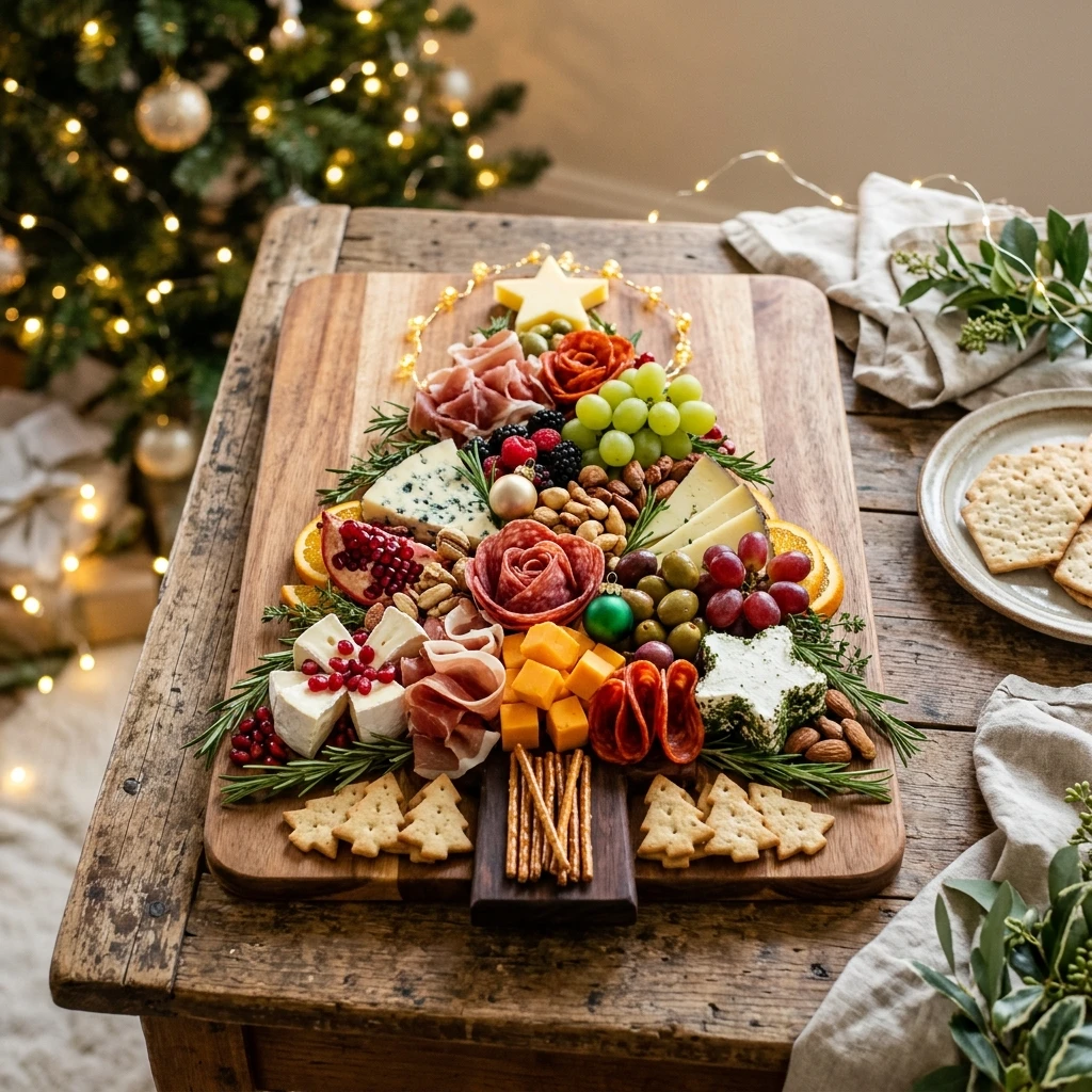 Christmas Tree Charcuterie Board
