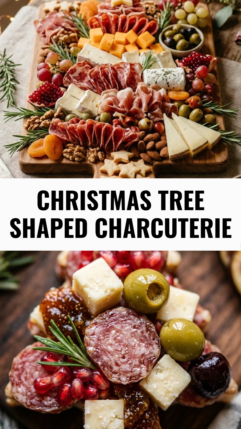 Christmas Tree Shaped Charcuterie