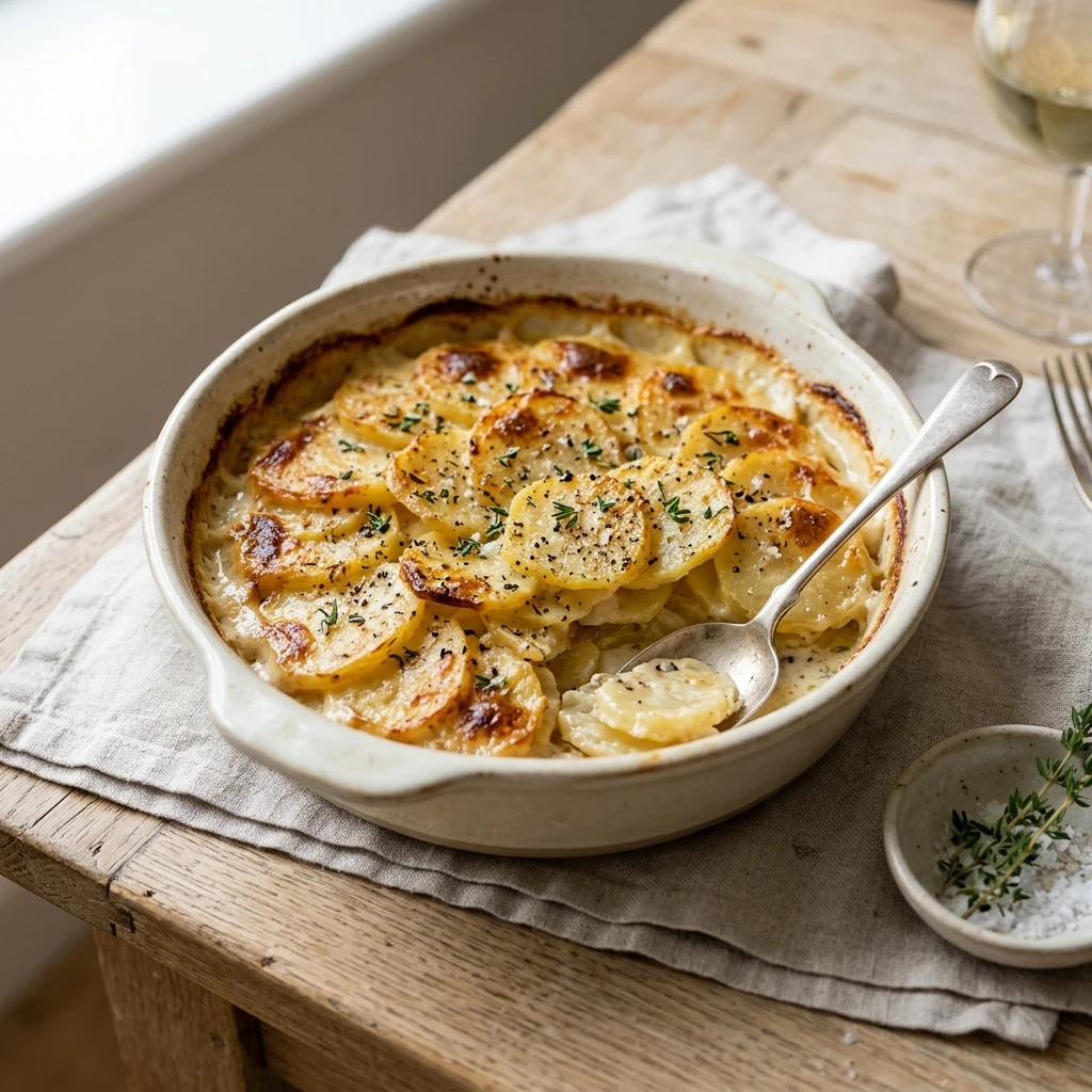 Creamy Scalloped Potatoes Side Dish