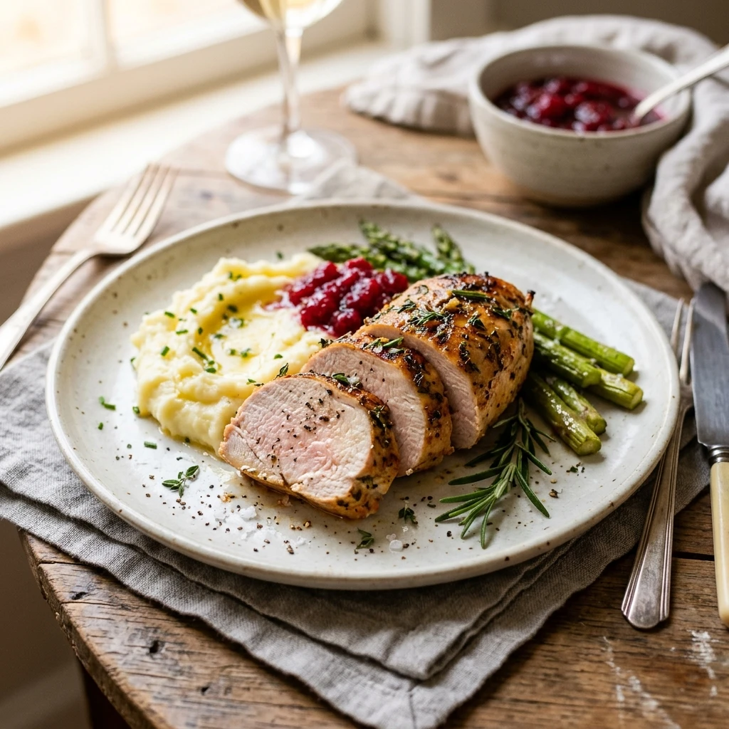 Quick Oven-Roasted Turkey Tenderloin