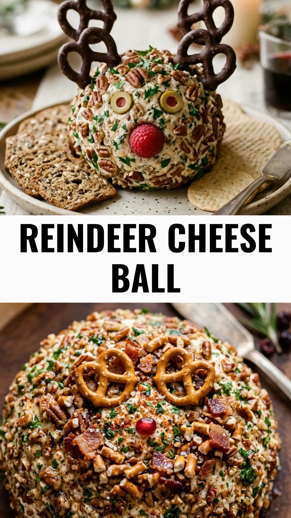 Reindeer Cheese Ball