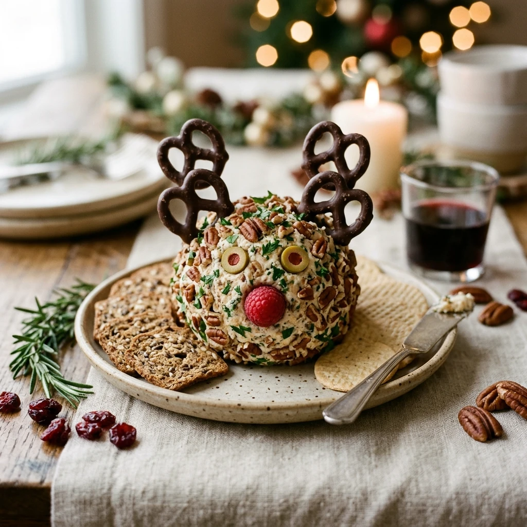 Reindeer Cheese Ball