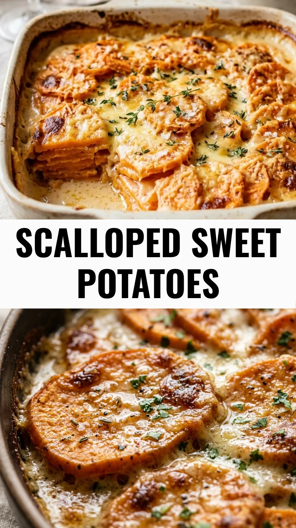 Scalloped Sweet Potatoes