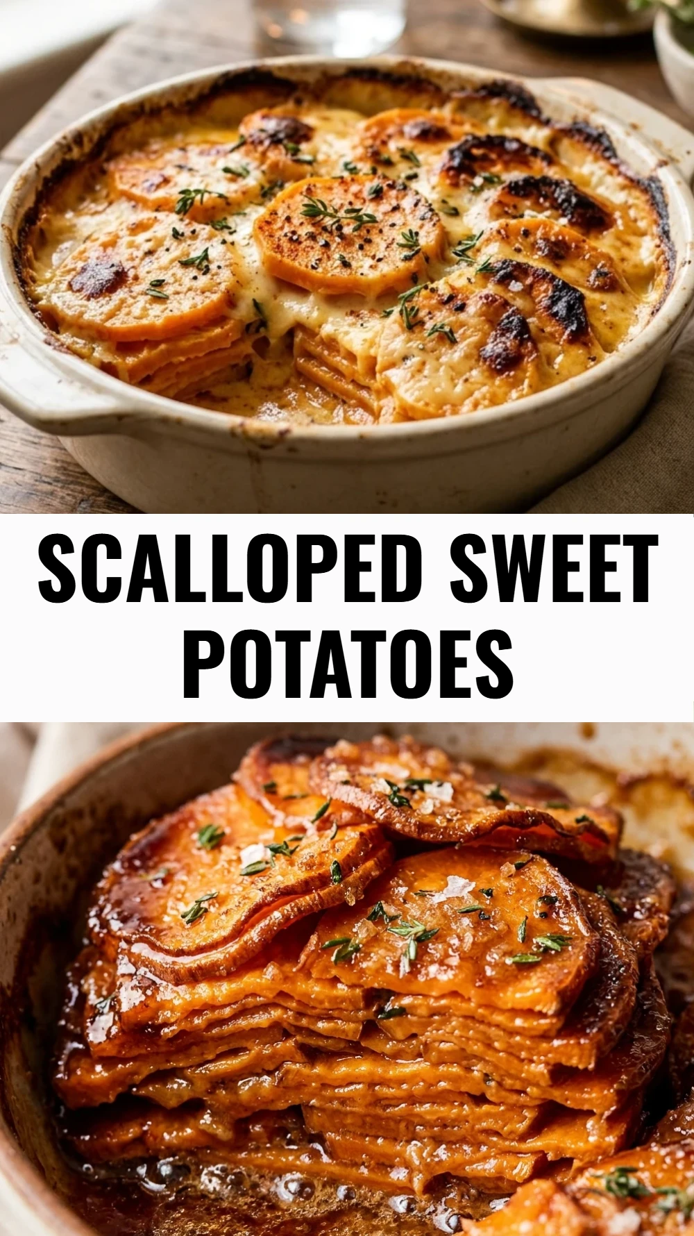 Scalloped Sweet Potatoes
