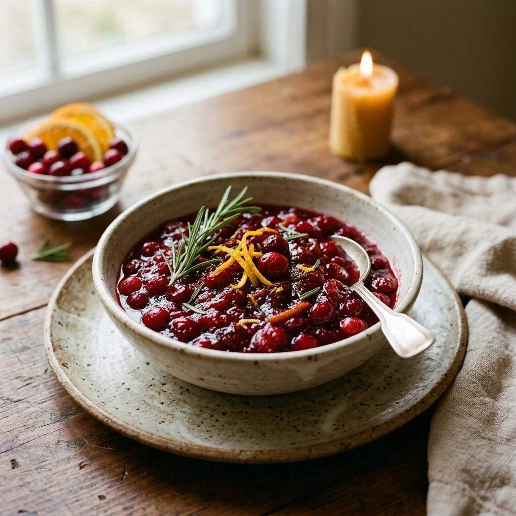 Slow Cooker Cranberry Sauce