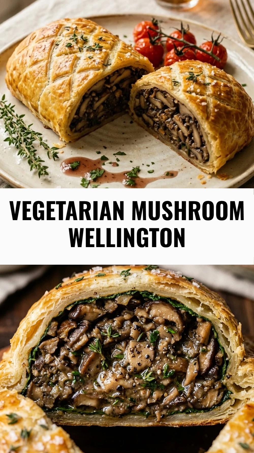 Vegetarian Mushroom Wellington