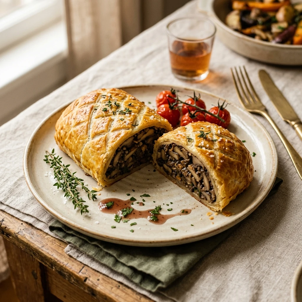 Vegetarian Mushroom Wellington