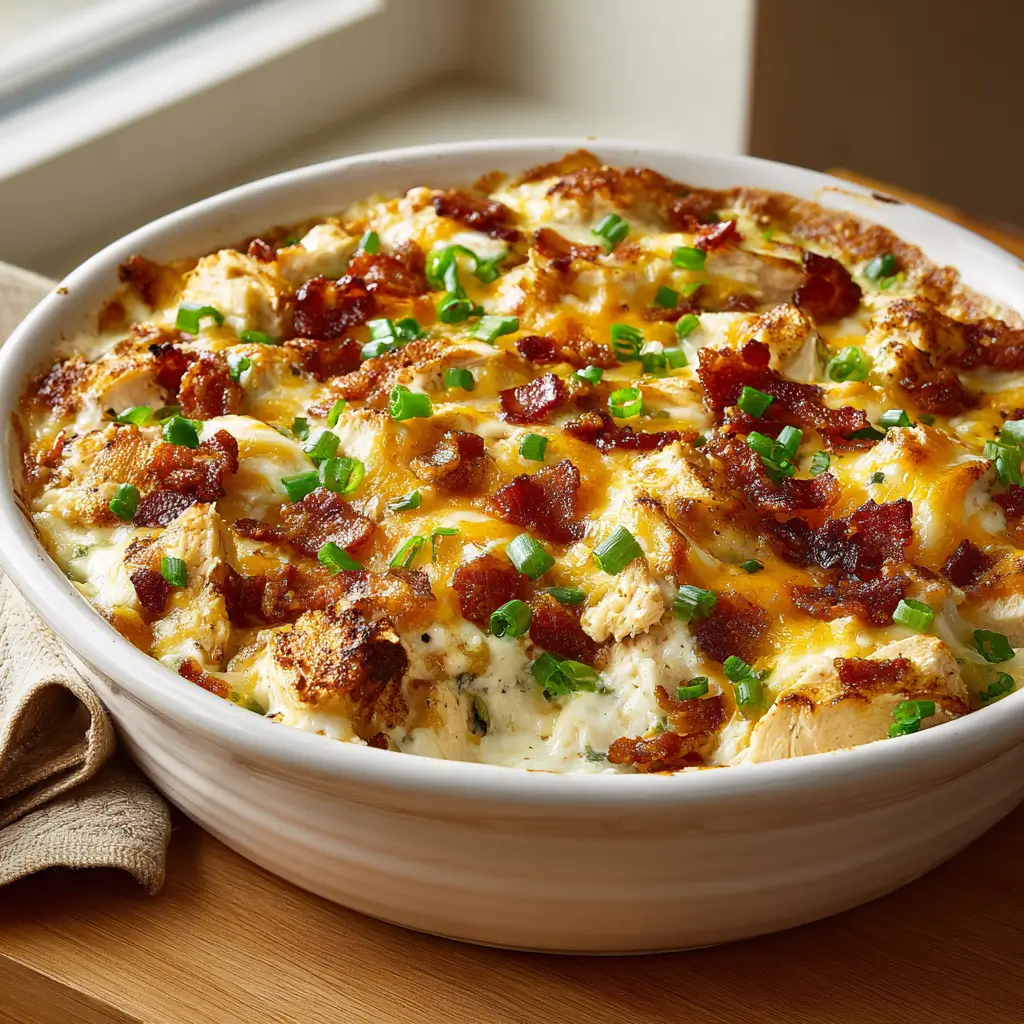 Classic Crack Chicken Casserole