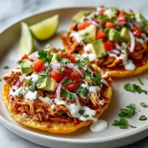 Bbq Chicken Tostadas