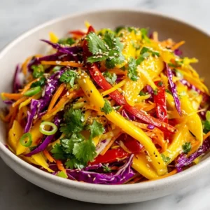Delicious Mango Slaw