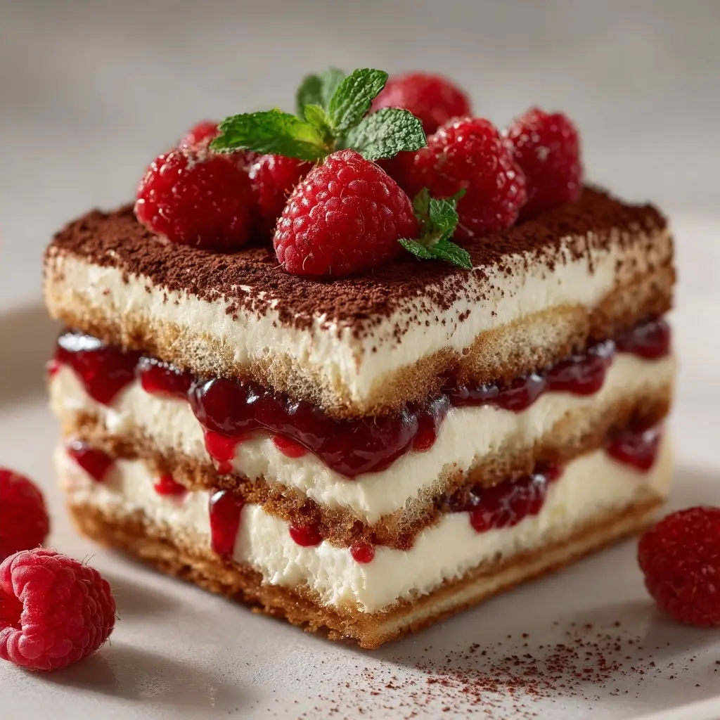 Fresh Raspberry Tiramisu Recipe