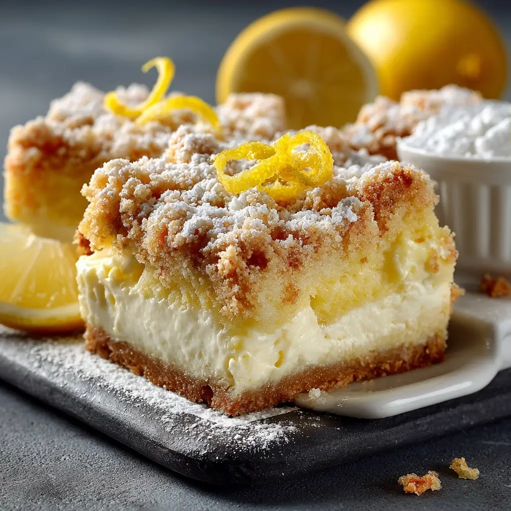 Lemon Cream Cheese Dump Cake