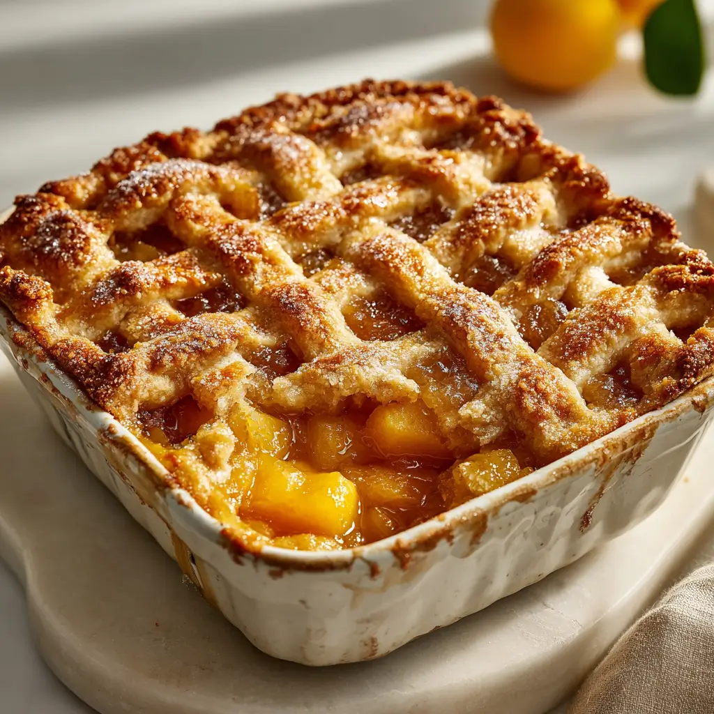 Southern Peach Cobbler