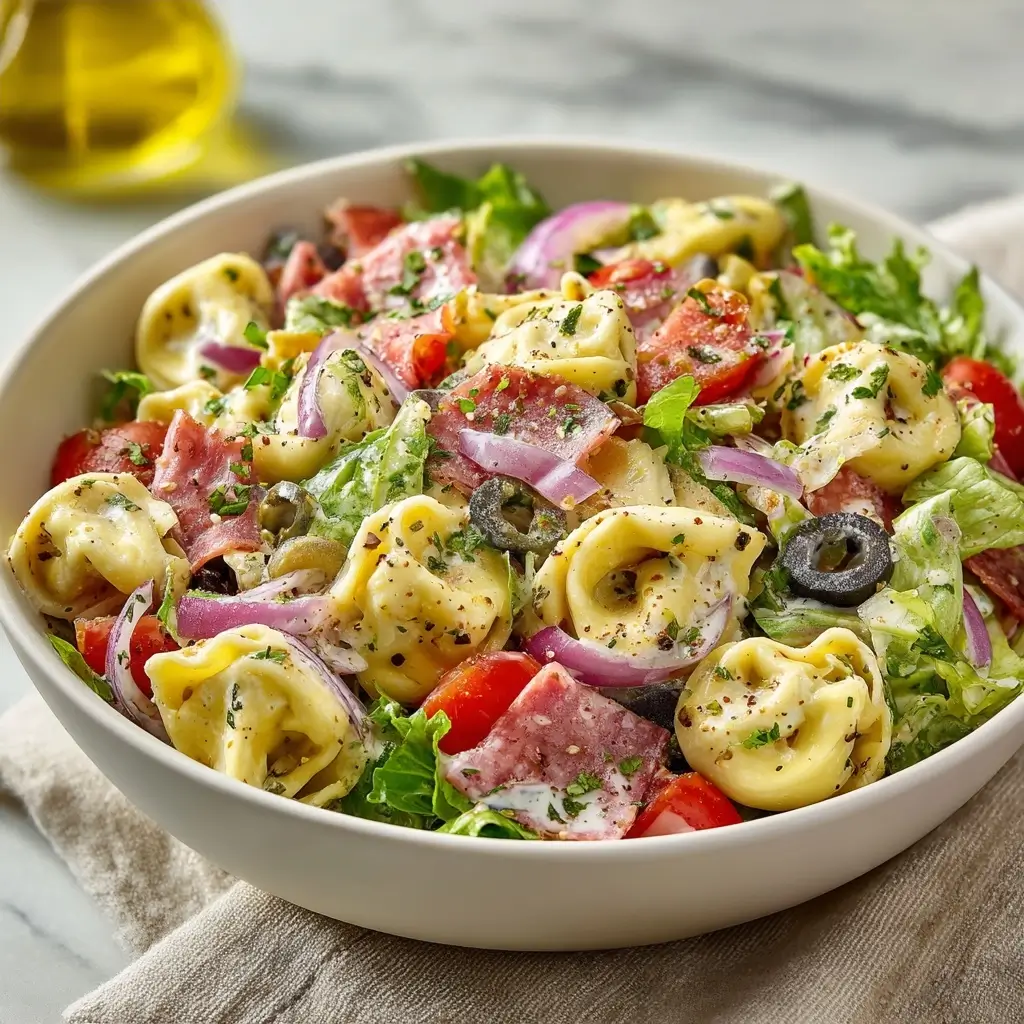 Tasty Grinder Tortellini Salad