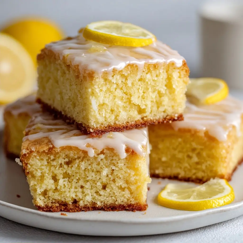 Best Lemon Brownies Recipe