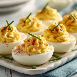 Classic Southern Deviled Eggs For Summer Parties