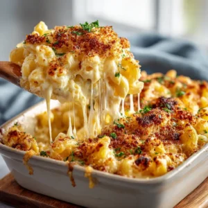 Creamy Baked Mac And Cheese Southern Style Recipe