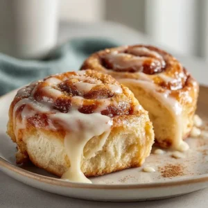Fluffy Homemade Cinnamon Roll Recipe With Cream Cheese Icing