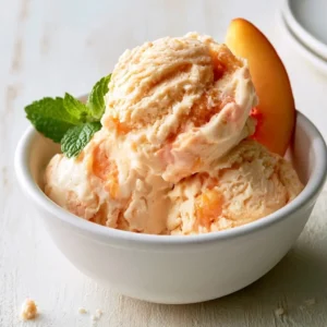 Peach Ice Cream