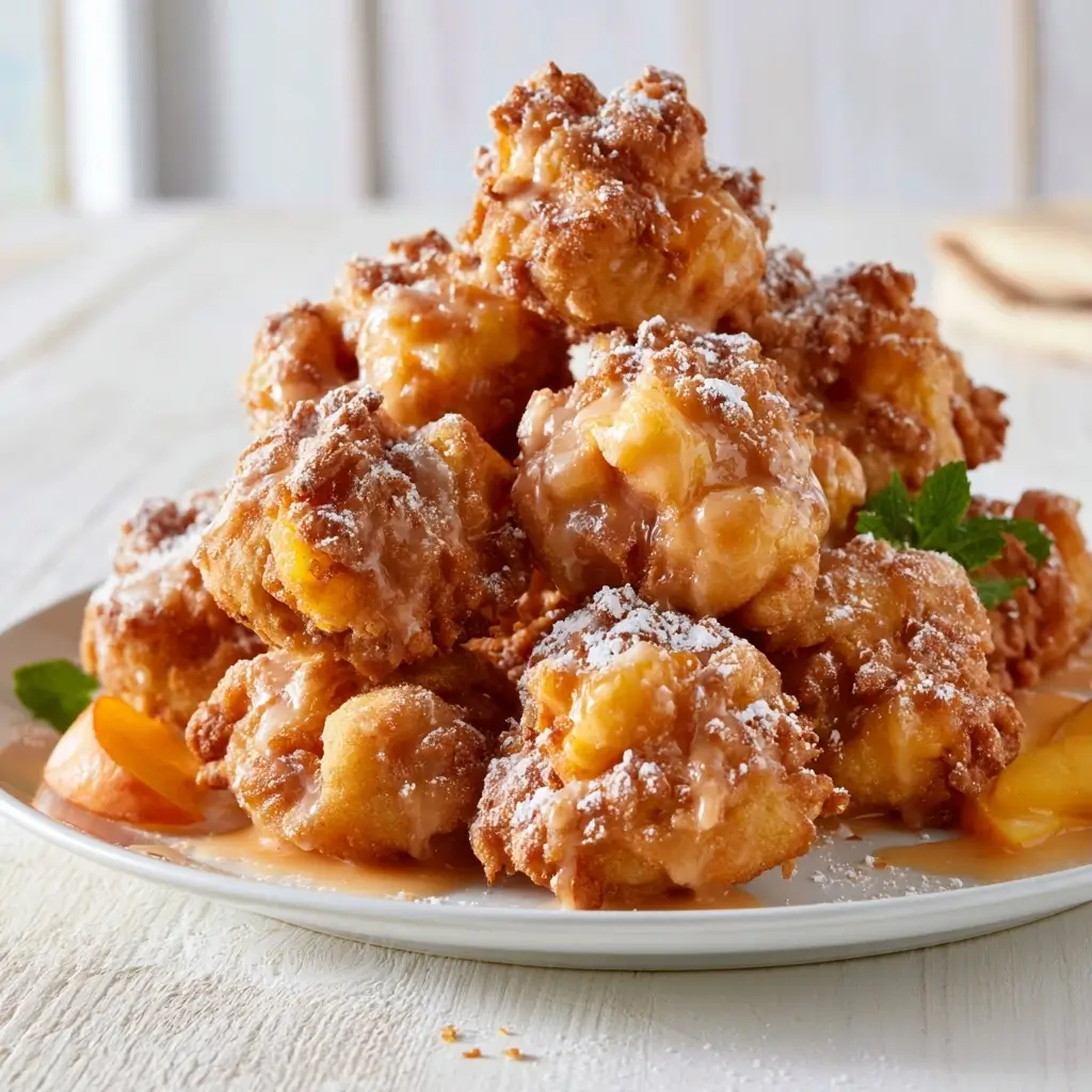 Southern Peach Fritters