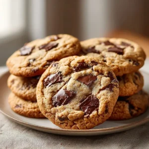 Thick And Gooey Brown Butter Chocolate Chip Cookies Recipe