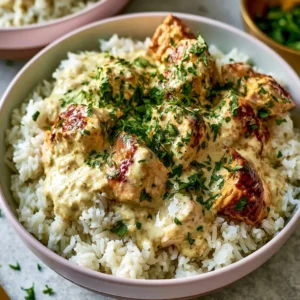 Easy Coconut Chicken Rice Bowl Recipe For Dinner
