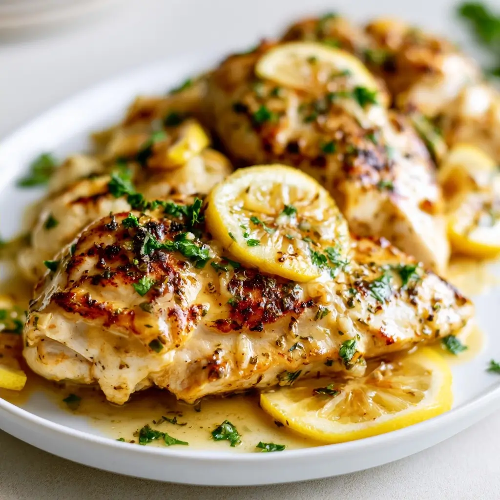 Easy Lemon Herb Chicken Breasts For Sunday Meal Prep