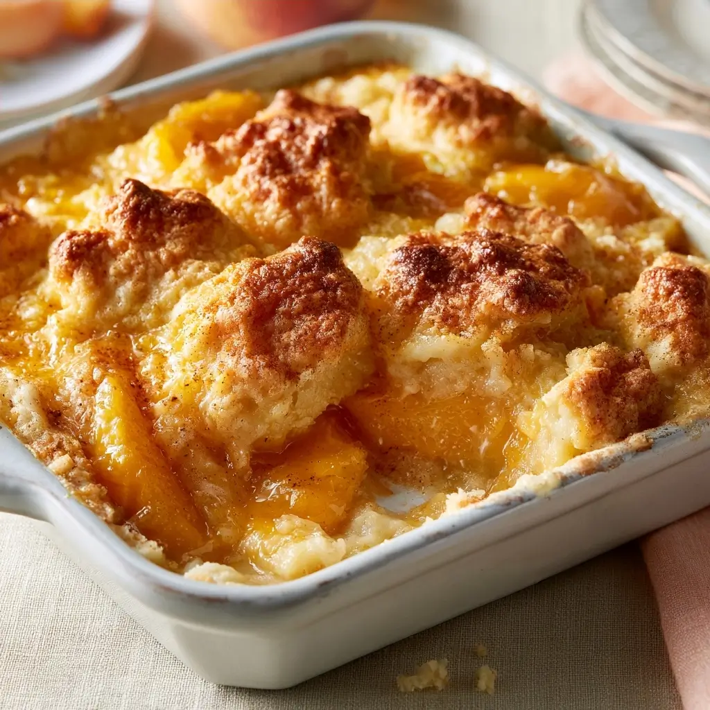 Fresh Peach Cobbler