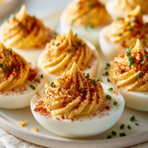 Game Day Deviled Egg Platter