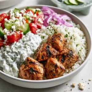 Greek Chicken Meal Prep Bowl