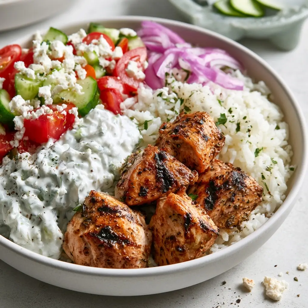 Greek Chicken Meal Prep Bowl