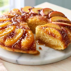 Peach Upside Down Cake Recipe