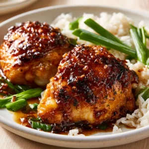 Savory Honey Garlic Chicken Thighs For Easy Weeknight Dinner