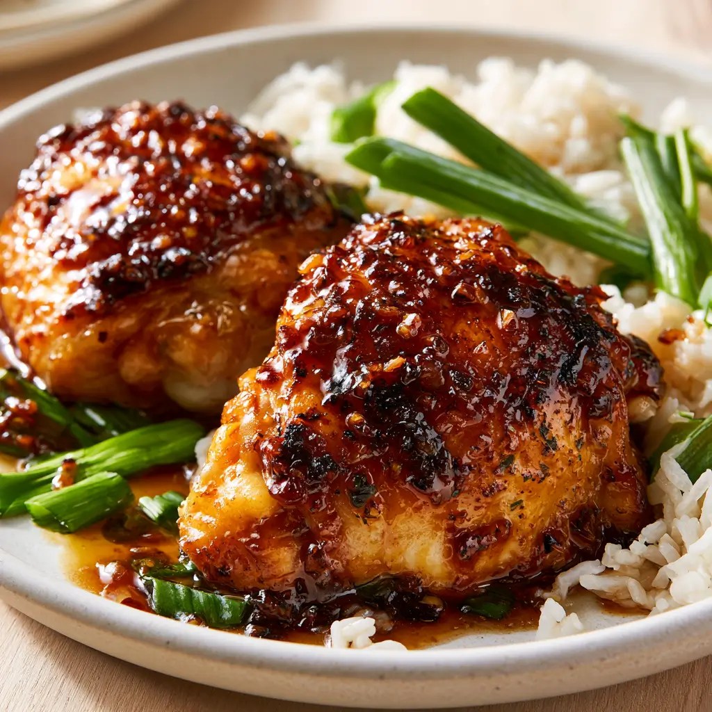 Savory Honey Garlic Chicken Thighs For Easy Weeknight Dinner