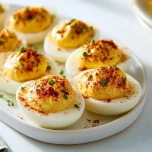Smoky Paprika Deviled Eggs