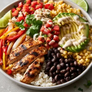 Chicken Fajita Bowl