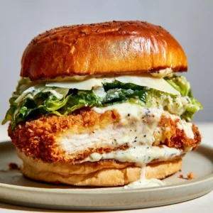 Crispy Chicken Caesar Sandwich