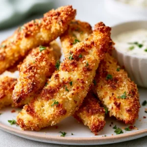 Crispy Oven Baked Chicken Tenders