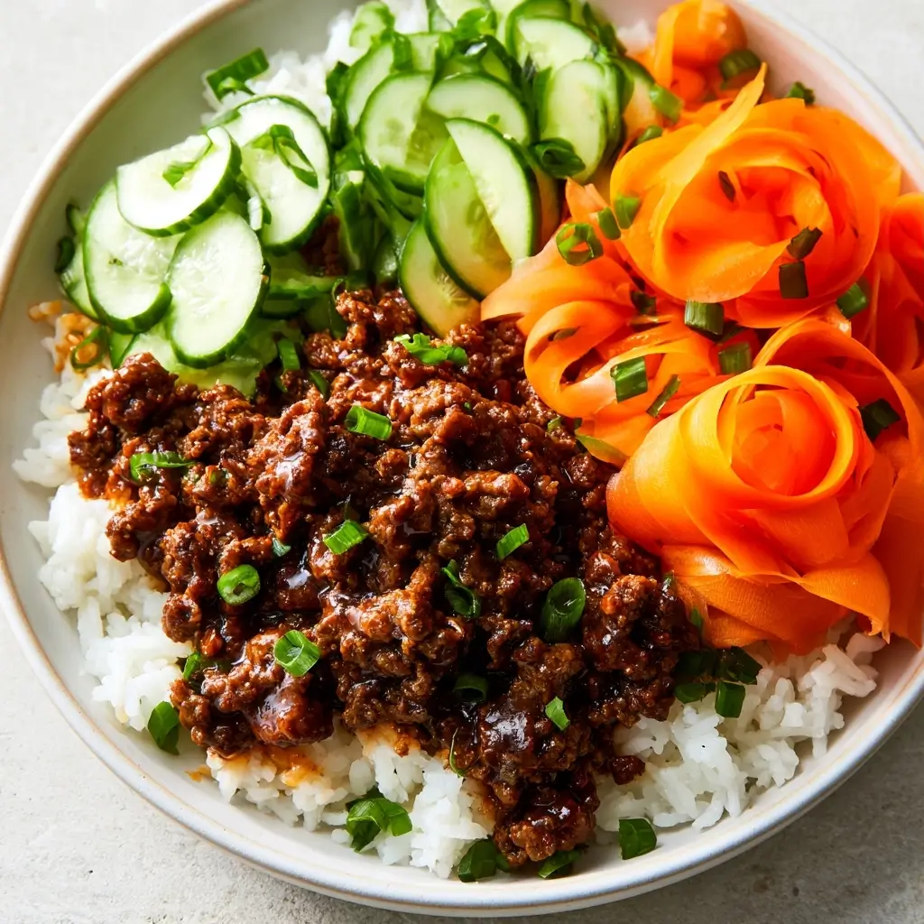 Korean Beef Bowl For Weekly Meal Prep