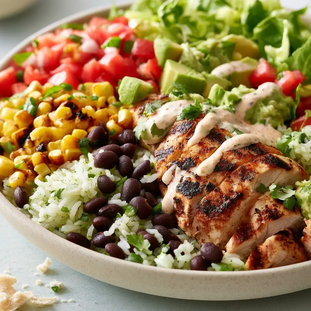 Southwest Burrito Bowl For Make Ahead Dinner