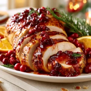 Cranberry Orange Turkey Breast