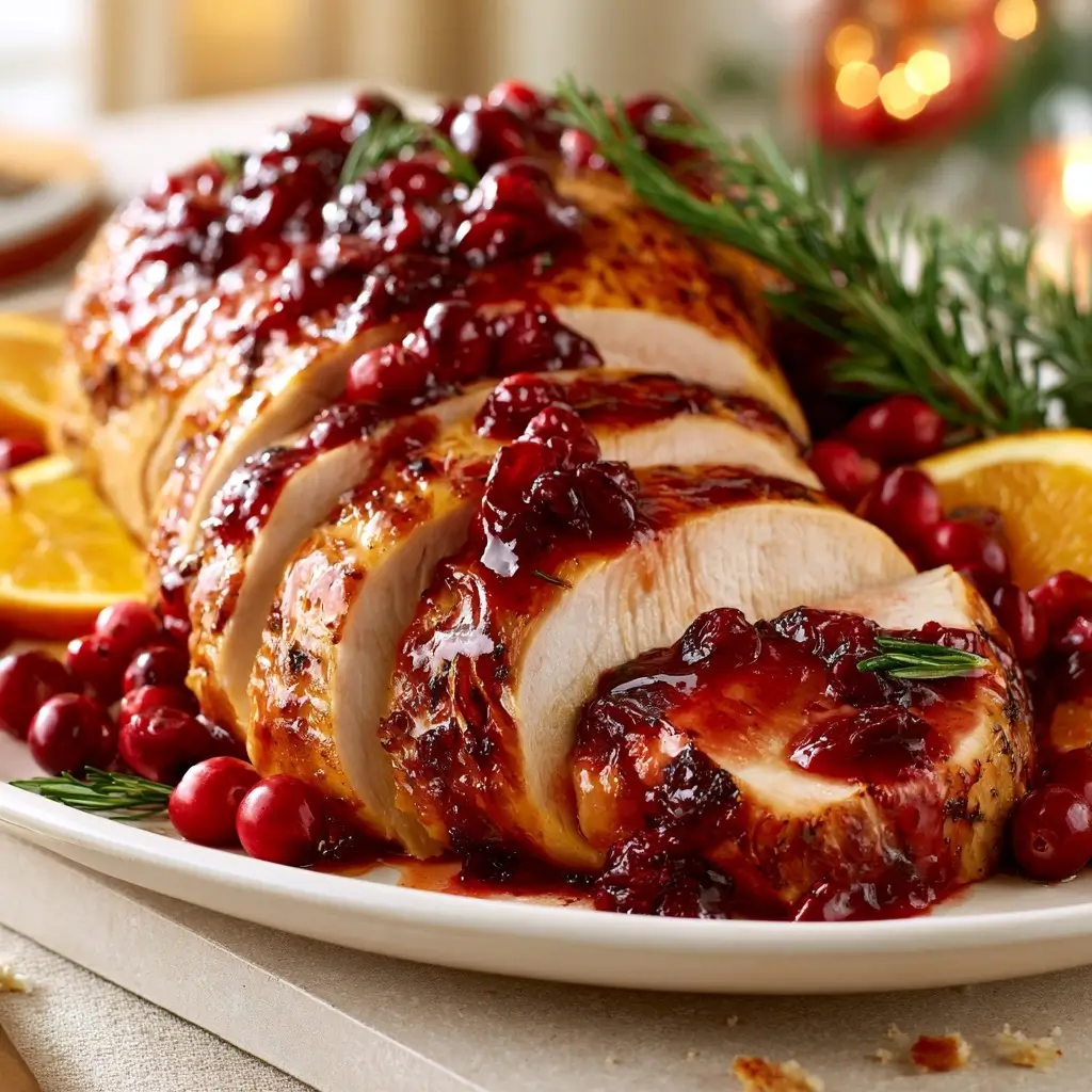 Cranberry Orange Turkey Breast