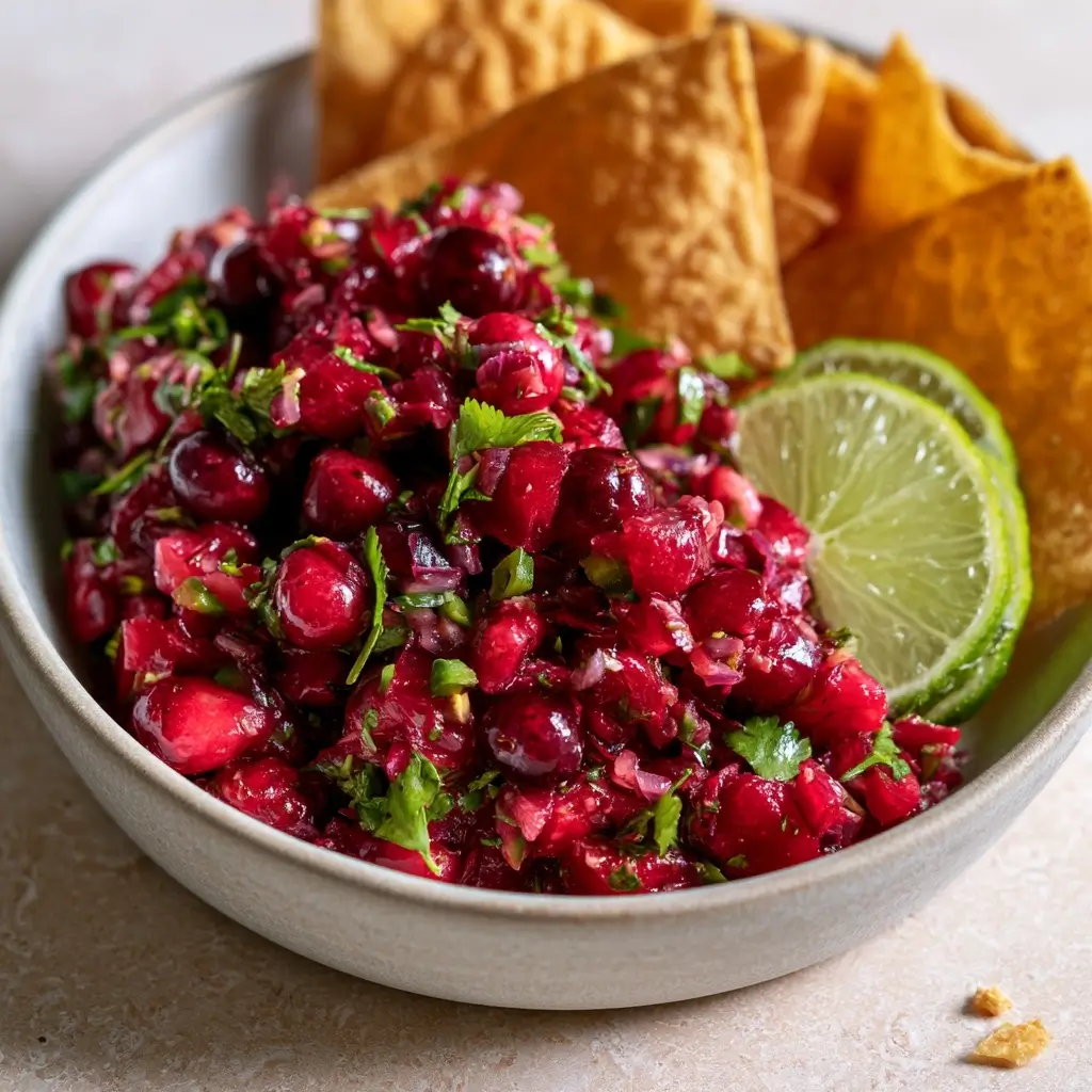 Cranberry Salsa | Thanksgiving Appetizer