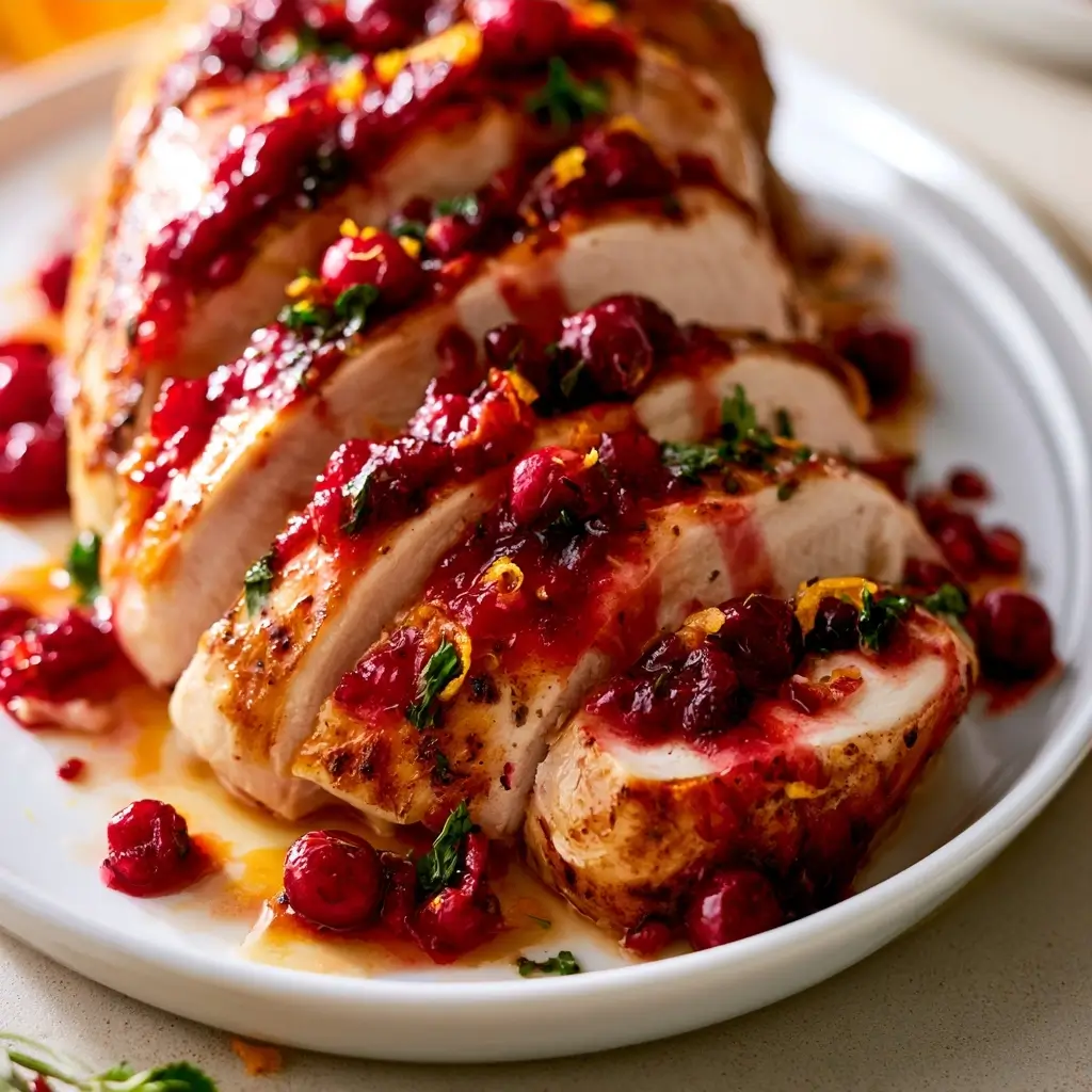 Perfect Cranberry Orange Glazed Turkey Breast For The Holidays