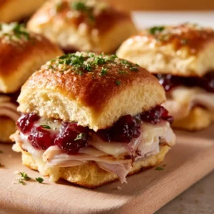 Turkey Cranberry Sliders | Thanksgiving Sliders Recipes, Thanksgiving Dinner