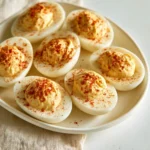 Thanksgiving Deviled Eggs Recipe | Easy No Cook Appetizers For Thanksgiving