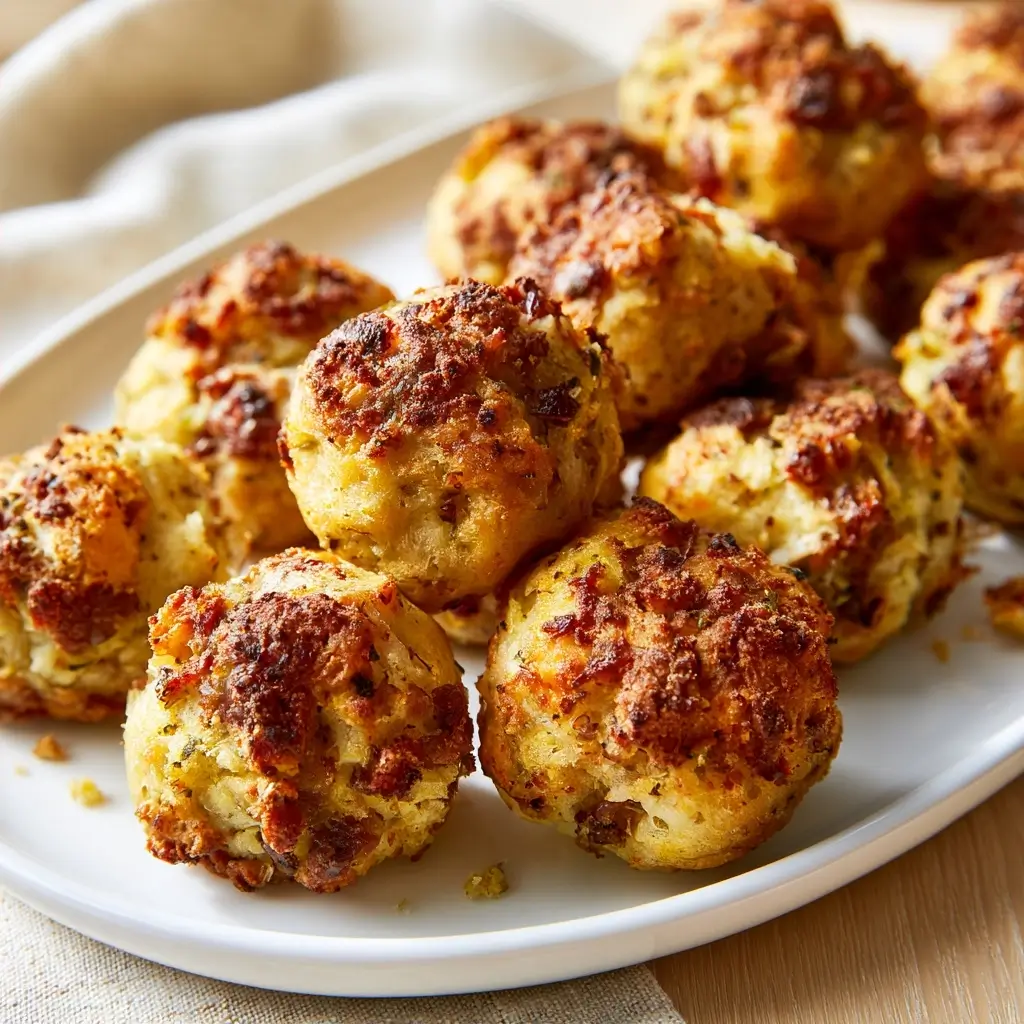 Thanksgiving Stuffing Balls